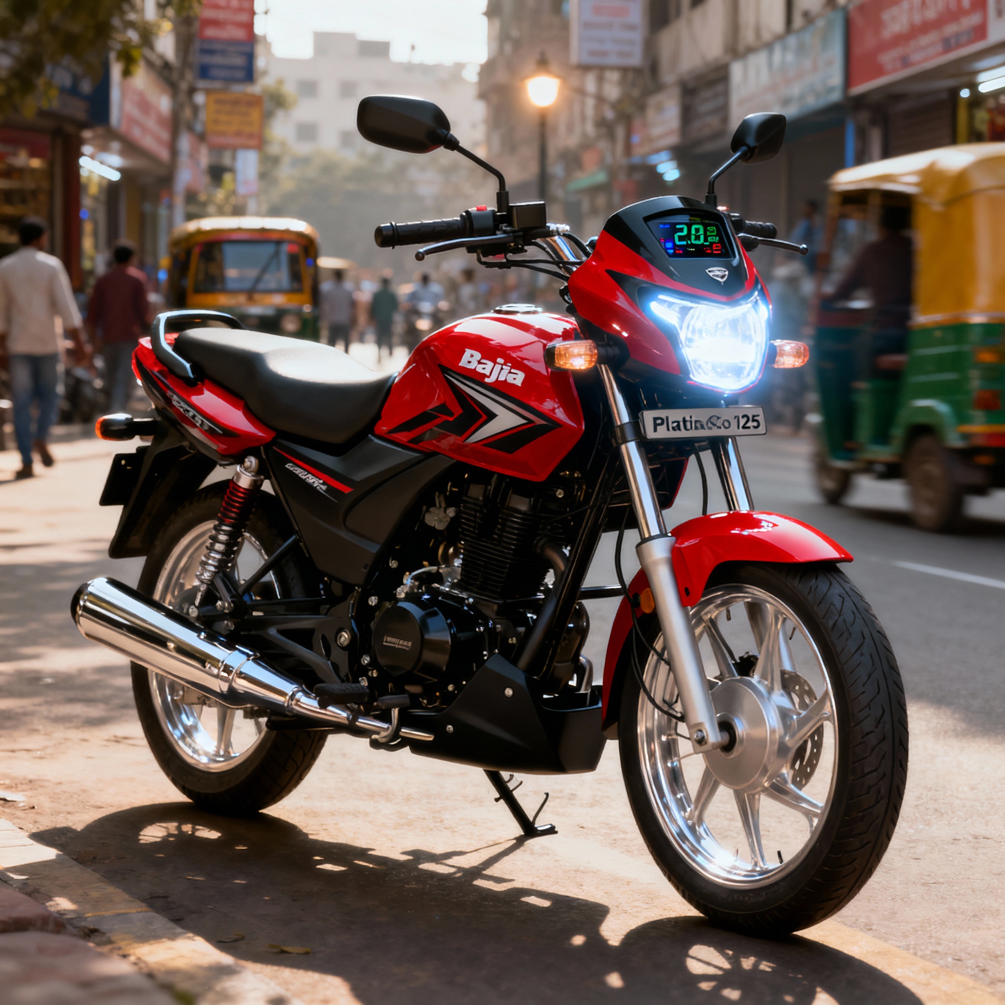 Bajaj Platina New 125CC: 80KM/L Mileage, 175KM Top Speed আৰু কম বাজেটত উপলব্ধ!